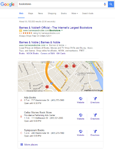 The Ultimate Guide to Google Maps Marketing 1 Proximity Based Google Maps Results